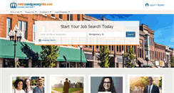 Desktop Screenshot of metromontgomeryjobs.com