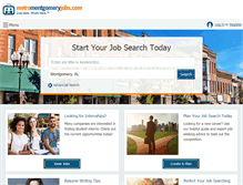 Tablet Screenshot of metromontgomeryjobs.com